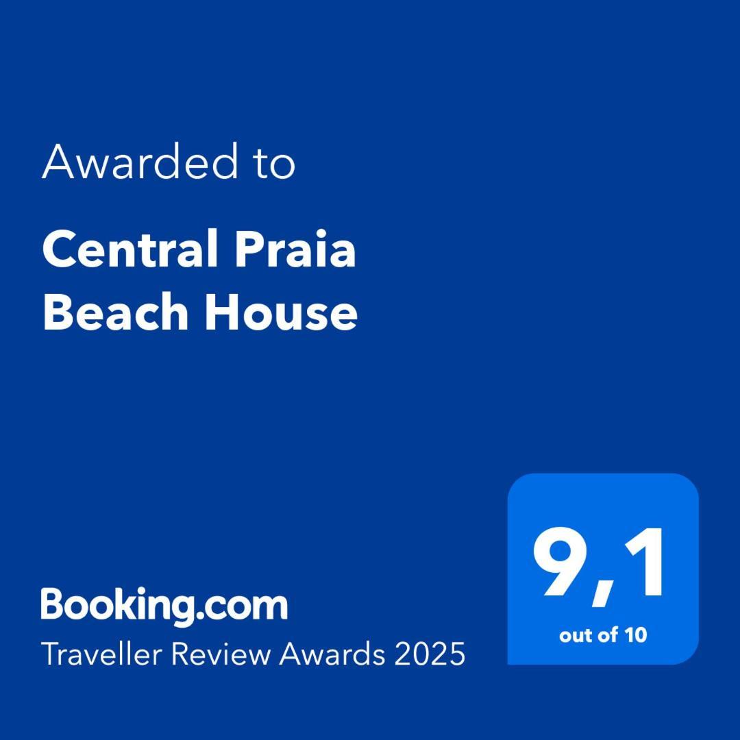 Central Praia Beach House Praia da Vitória Exteriör bild